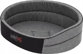 Shtrat për qen ose mace, 98 x 82 cm, material oxford dhe fleece, bezhë me putra kafe