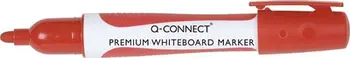 Marker për tabele Q-CONNECT Premium, majë e rrumbullakët 2-3mm, me kapje gome, i kuq
