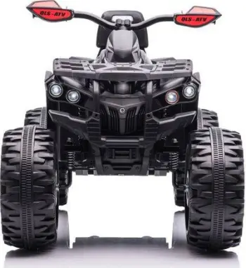 ATV elektrik për fëmijë Lean Cars QLS-3288, bateri 12V, rrota Soft EVA, i zi