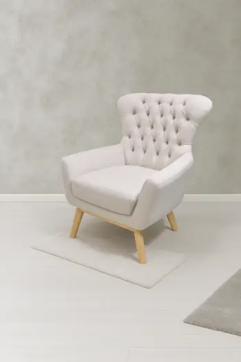 Karrige Druri Princi i Arberit, 85 x 80cm, e bardhë