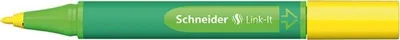 Marker Schneider Link-It, 1.0mm, i verdhë - 2