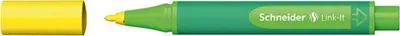 Marker Schneider Link-It, 1.0mm, i verdhë - 3