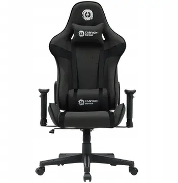 Karrige gaming Canyon Crest FCH01, material tekstili, gri