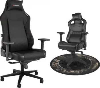 Karrige gaming Genesis Nitro 890 G2, lëkurë artificiale, krahë të rregullueshëm, e zezë