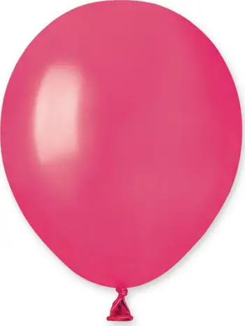 Balona Gemar Metallic Fuchsia 5", set 100 copë, lateks, fuchsia metalike