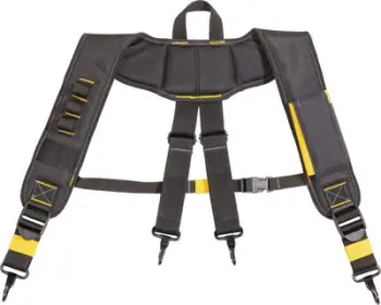 Shtrëngues brezi veglash DeWalt Pro, poliester, i verdhë