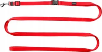Shtrëngues qeni me brez Chaba Walking Leash With Hip Belt S, 4m, për qen të vegjël, i kuq