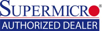 Banner Supermicro Authorized Dealer, logo zyrtar, i shumëngjyrshëm