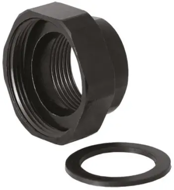 Bashkues për pompë Perfexim Union 31-900-0002-000, 1 1/2" x 1", çelik, i zi