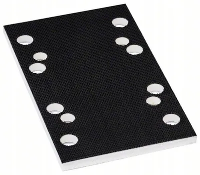 Pllakë bluarëse Bosch 2608601444, 80x130mm, sistem Hook and Loop - 1