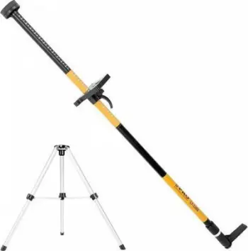 Shufër zgjatuese PRO LT-334S-2GT, me tripod, 3.3 m, e zezë