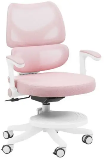 Karrige zyre MarkAdler Junior 5.3, ergonomike, lartësi e rregullueshme, rozë