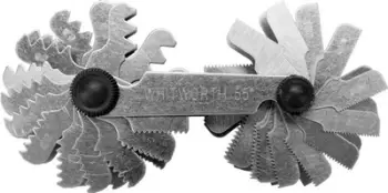 Matës për fije metrike Toya, 60°, 0,25-6,0 mm