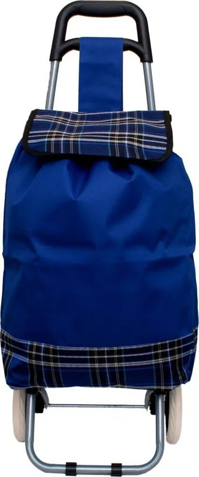 Karrocë blerjesh me rrota, poliestër, 89cm, blu - 3