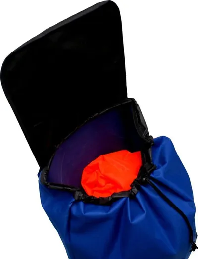 Karrocë blerjesh me rrota, poliestër, 89cm, blu - 4