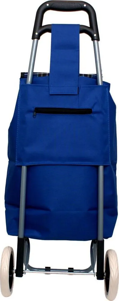 Karrocë blerjesh me rrota, poliestër, 89cm, blu - 5