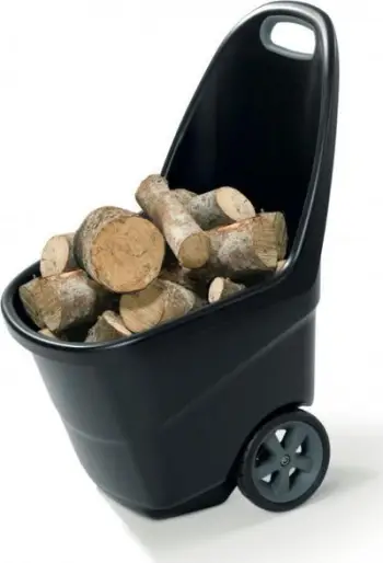 Karrocë kopshti Keter Easy Go XL, 62L, plastike, antracit gri