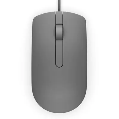 Maus Dell MS116, me kabëll, optik, gri - 1