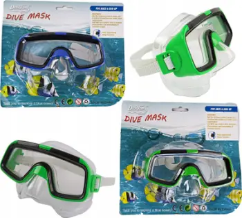 Maskë zhytjeje MIX Diving Mask, rekreative, shumëngjyrëshe