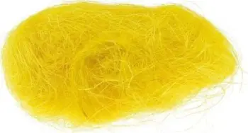 Material dekorativ Brewis Sisal, 30g, i verdhë