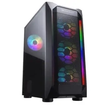 Kase gaming COUGAR MX410 Mesh G, Mid Tower, RGB, e zezë