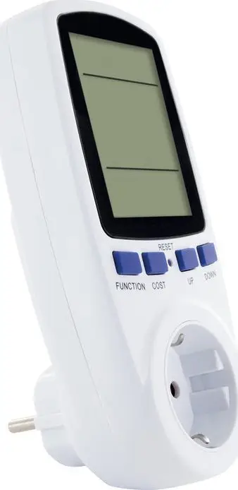 Matës energjie Schwaiger SOEM0100, 16A, 3680W, i bardhë