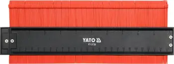 Matës profili Yato YT-3736, 260mm, plastik, portokalli