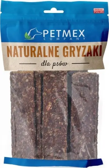 Shujtë për qen Petmex Deer Stripes, mish dreu, 200g