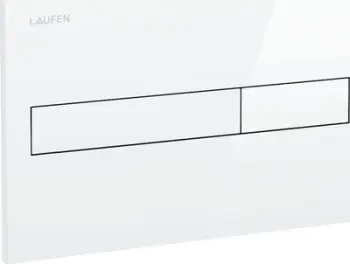 Pllakë komandimi Laufen AW1 LIS 89566.1, dual flush, plastikë, e bardhë