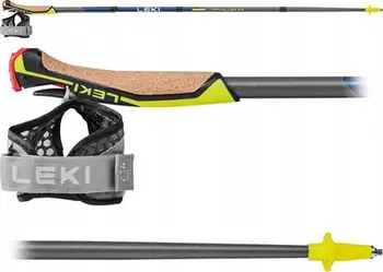 Bastunë trekking Leki Traveller FX One Carbon, 110 cm, navy blue gri