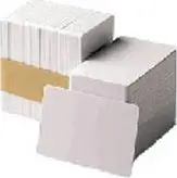 Karta PVC me shirit magnetik Zebra Premier, 500 copë, të bardha