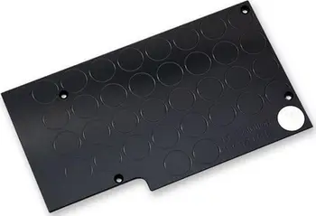 Pllakë mbrojtëse grafike EK Water Blocks FC, metal, e zezë