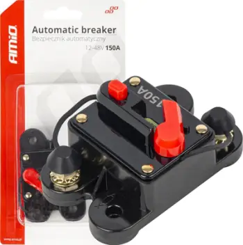 Siguresë automatike makine AMIO 03829, 150A, 12 48V, e zezë