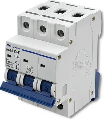 Siguresë automatike Qoltec C32, 32A, 3P, AC
