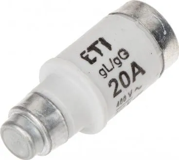 Siguresë ETI D02, 20A, 400V gL/gG, E18 - 1