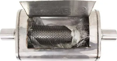 Silenckeri TurboWorks LT 304SS Middle Muffler, 57mm, inoks - 4