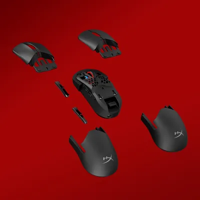 Maus gaming HyperX Pulsefire Saga Pro Wireless, 2.4GHz Bluetooth, RGB, i zi - 2