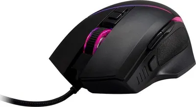 Maus gaming Inter-Tech Nitrox GT-100 RGB, 6400 DPI, me kabllo, i zi - 1