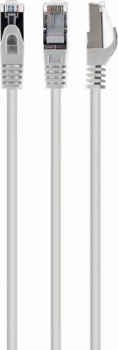 Kabllo rrjeti Gembird Patch, Cat 6A S FTP, 1.5m, e bardhë - 1