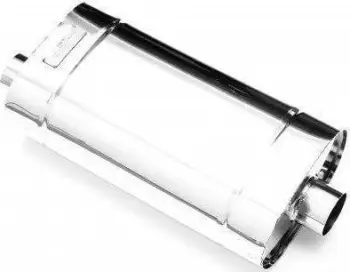 Silenci qendre RM Motors Center Muffler, diametër 63mm, çelik inox