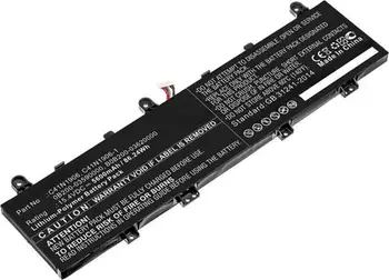 Bateri laptopi Asus C41N1906, 15.4V, 5680mAh, e zezë