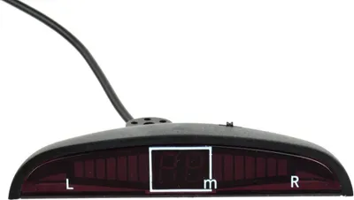 Sistem parkimi Geko, 4 sensorë, ekran LCD, i zi - 4