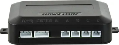 Sistem parkimi Geko, 4 sensorë, ekran LCD, i zi - 5