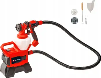 Sistem spërkatës boje Einhell TE-SY 18/90 Li, 18V, pa bateri, i kuq