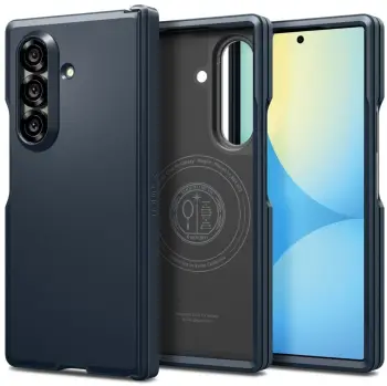 Futrollë Spigen Tough Armor Pro Mag për Samsung Galaxy Z Fold7, mbrojtëse e fortë, për MagSafe, e zezë