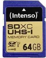 Kartë memorie Intenso Premium SDXC, 64 GB, Klasa 10 UHS-I - 1