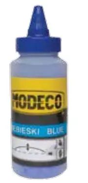 Pluhur shënues për murator Modeco MN-79-017, 150g, ngjyrë e kaltër