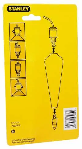 Plumb matës Stanley Precision 47-973, 225g, bronz, i artë - 3