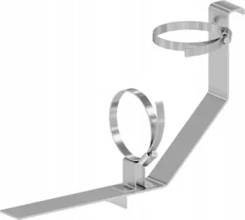 Mbajtës çeliku për bërryl oxhaku DN60mm, i rregullueshëm, inox