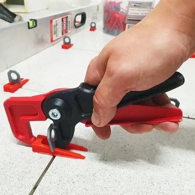 Sistem nivelimi AWTools Leveling System, 7-15mm, 400 copë klipsa - 4